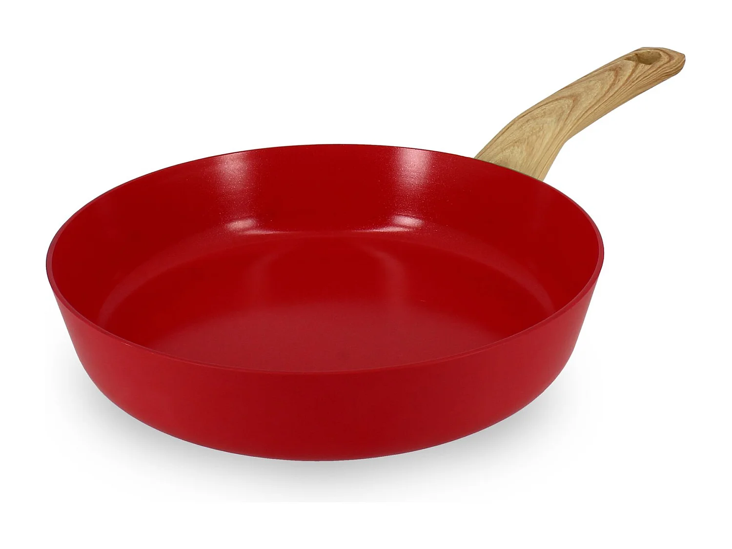 Menastyl - Poele 24cm Colorama Magenta - En Aluminium - Revetement Antiadhesif En Ceramique