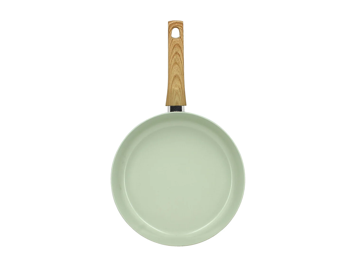 Menastyl - Poele 28cm Colorama Celadon - En Aluminium - Revetement Antiadhesif En Ceramique