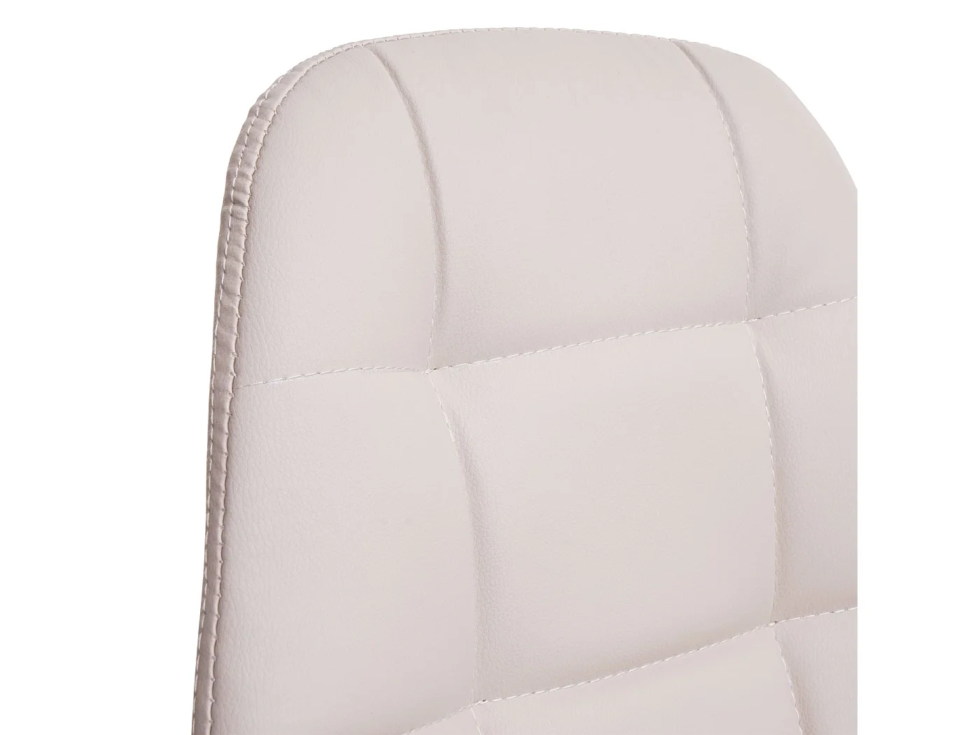 Tabouret de bar MCW-A67 (lot de 2),  crème-beige, similicuir