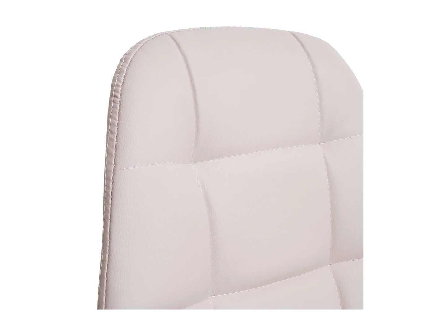 Tabouret de bar MCW-A67 (lot de 2),  crème-beige, similicuir