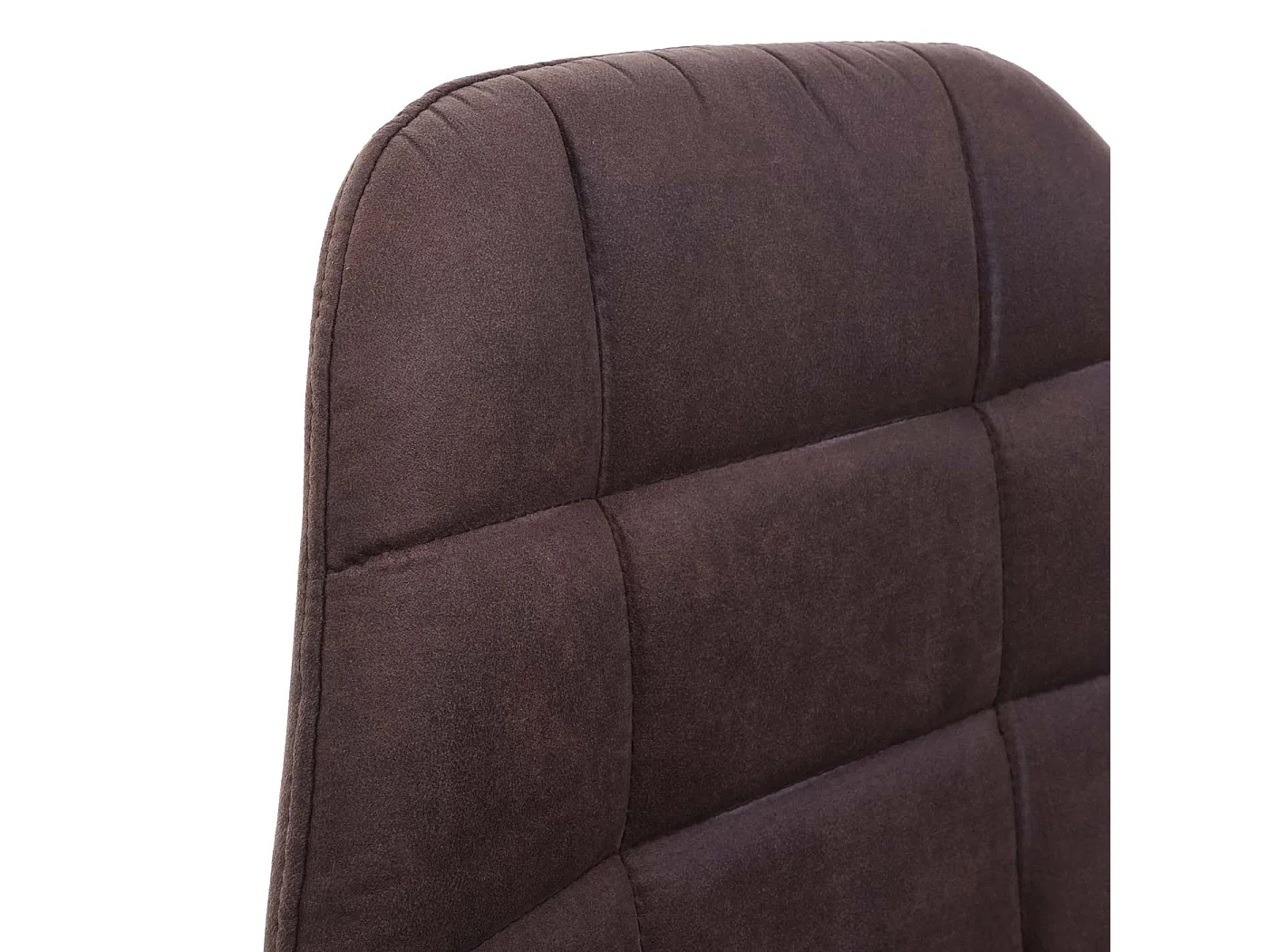 Tabouret de bar MCW-A67 (lot de 2),  vintage brun foncé, textile