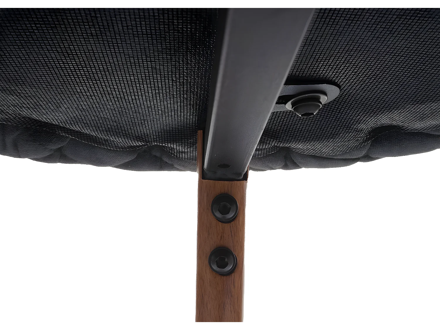 Stołek barowy MCW-D72 (zestaw 2 szt.),  tkanina/tekstylia, antracyt/szary