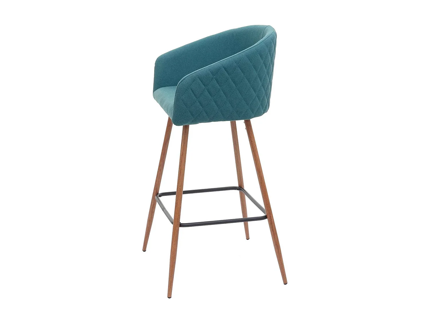 Tabouret de bar MCW-D72 (lot de 2),  turquoise