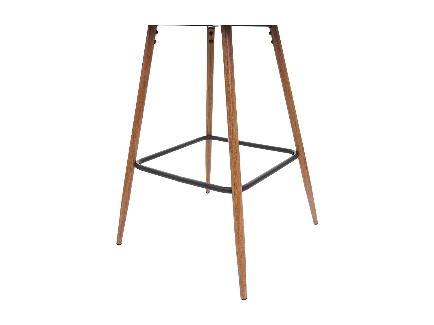 Stołek barowy MCW-D72 (zestaw 2 szt.),  tkanina/tekstylia, turkusowy