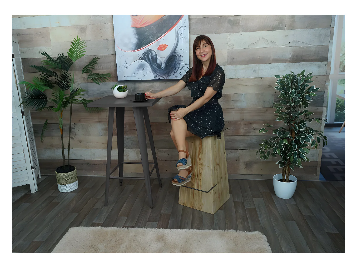 Stołek barowy MCW-L76