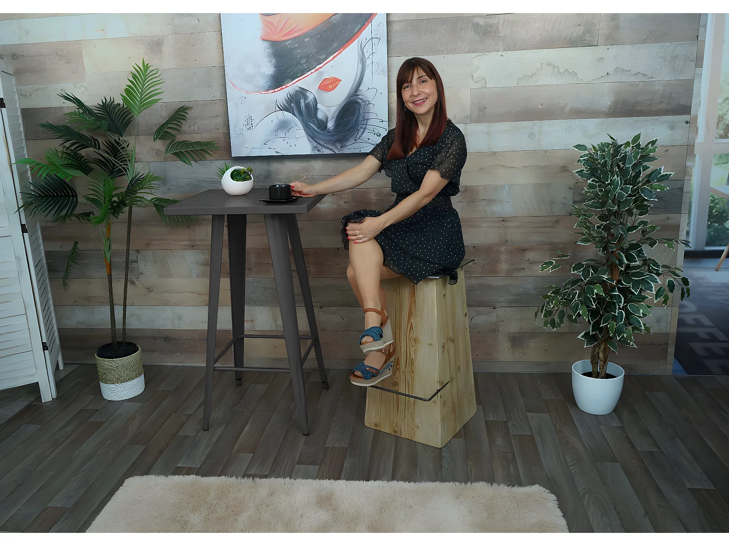 Banco de bar MCW-L76