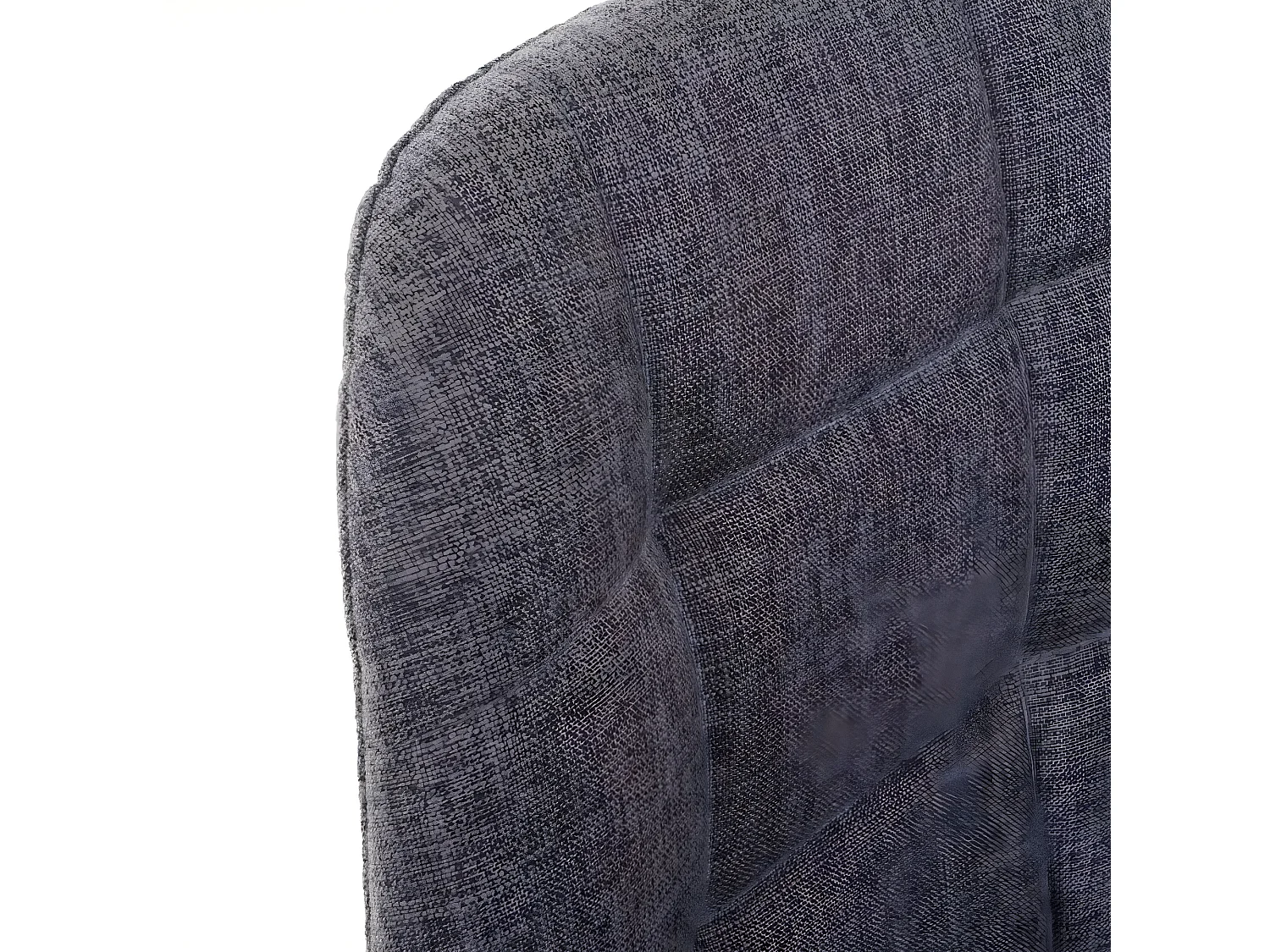 Tabouret de bar MCW-A67 (lot de 2),  gris, tissu