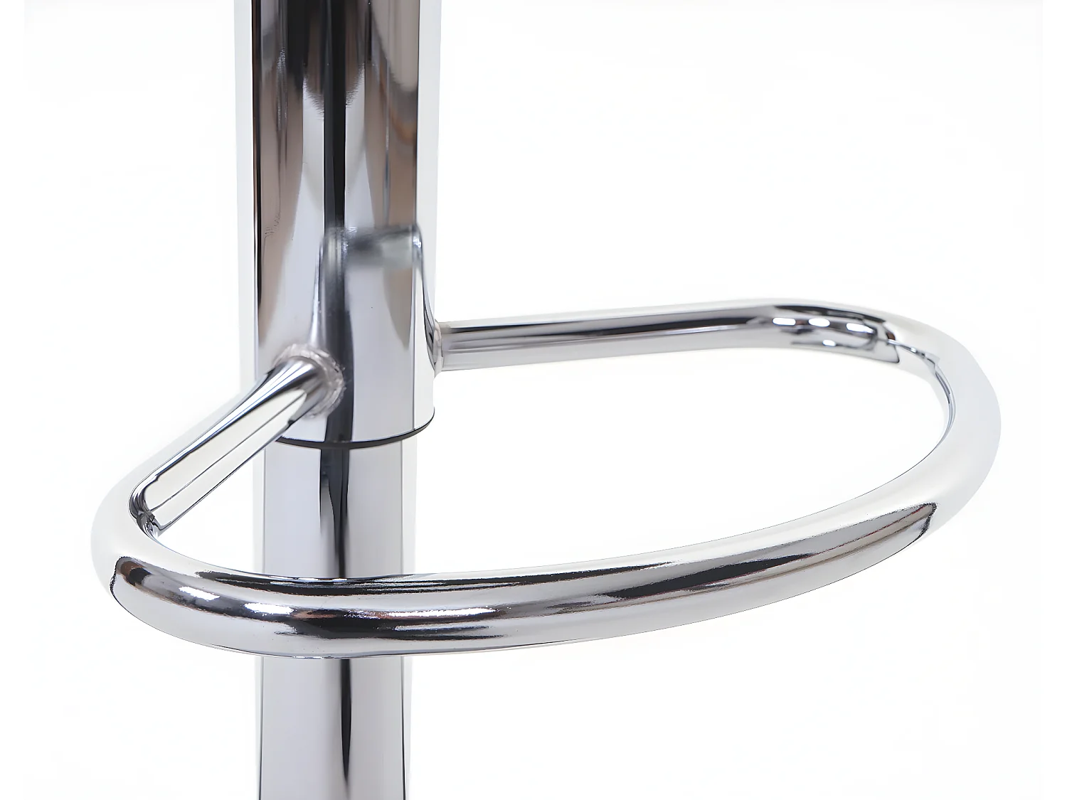 Tabouret de bar MCW-A67 (lot de 2),  gris, tissu