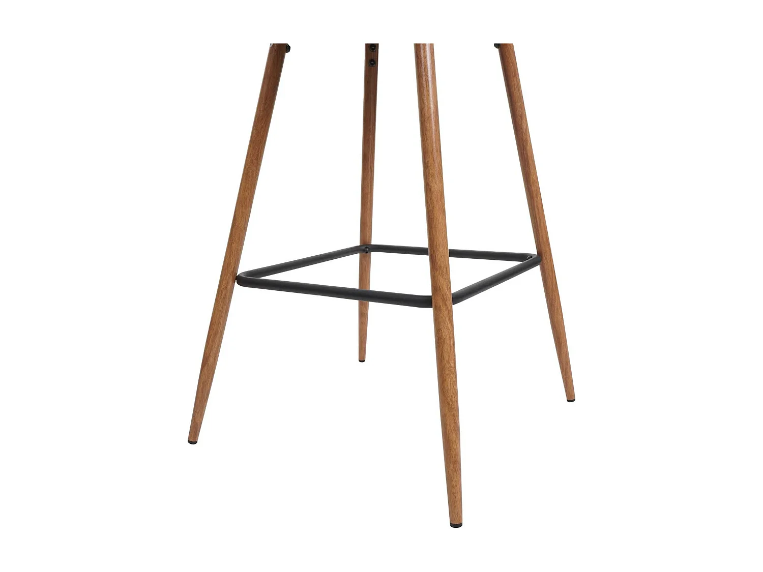 Tabouret de bar MCW-D72 (lot de 2),  tissu/textile, marron