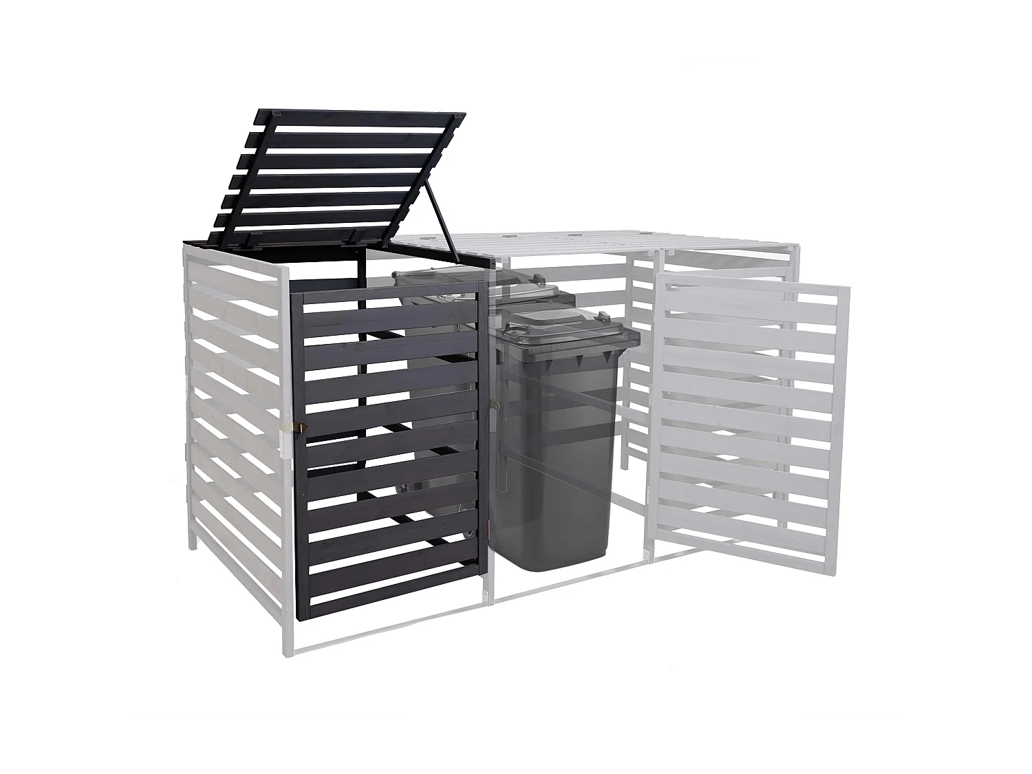 Extensión de la caja de basura MCW-H62,  antracita