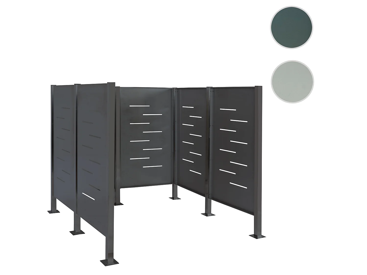 Afvalemmerhek MCW-J55,  antraciet