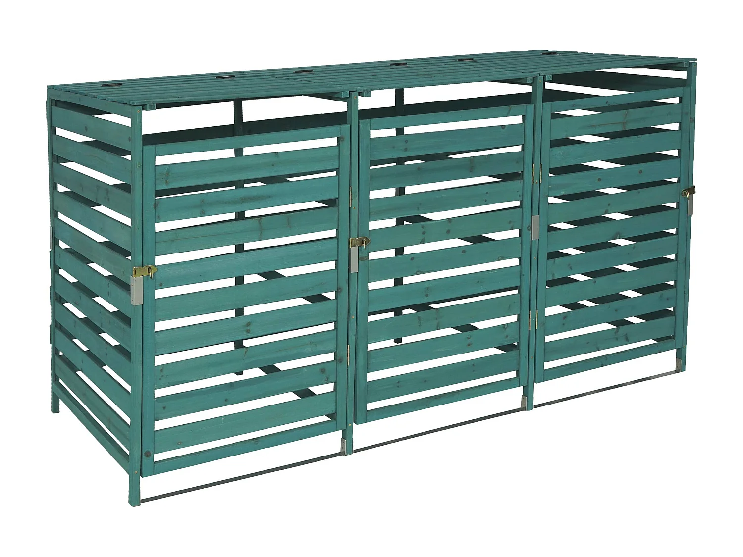 Bekleding voor 3/6-vaks vuilnisbak MCW-H62,  donkergroen