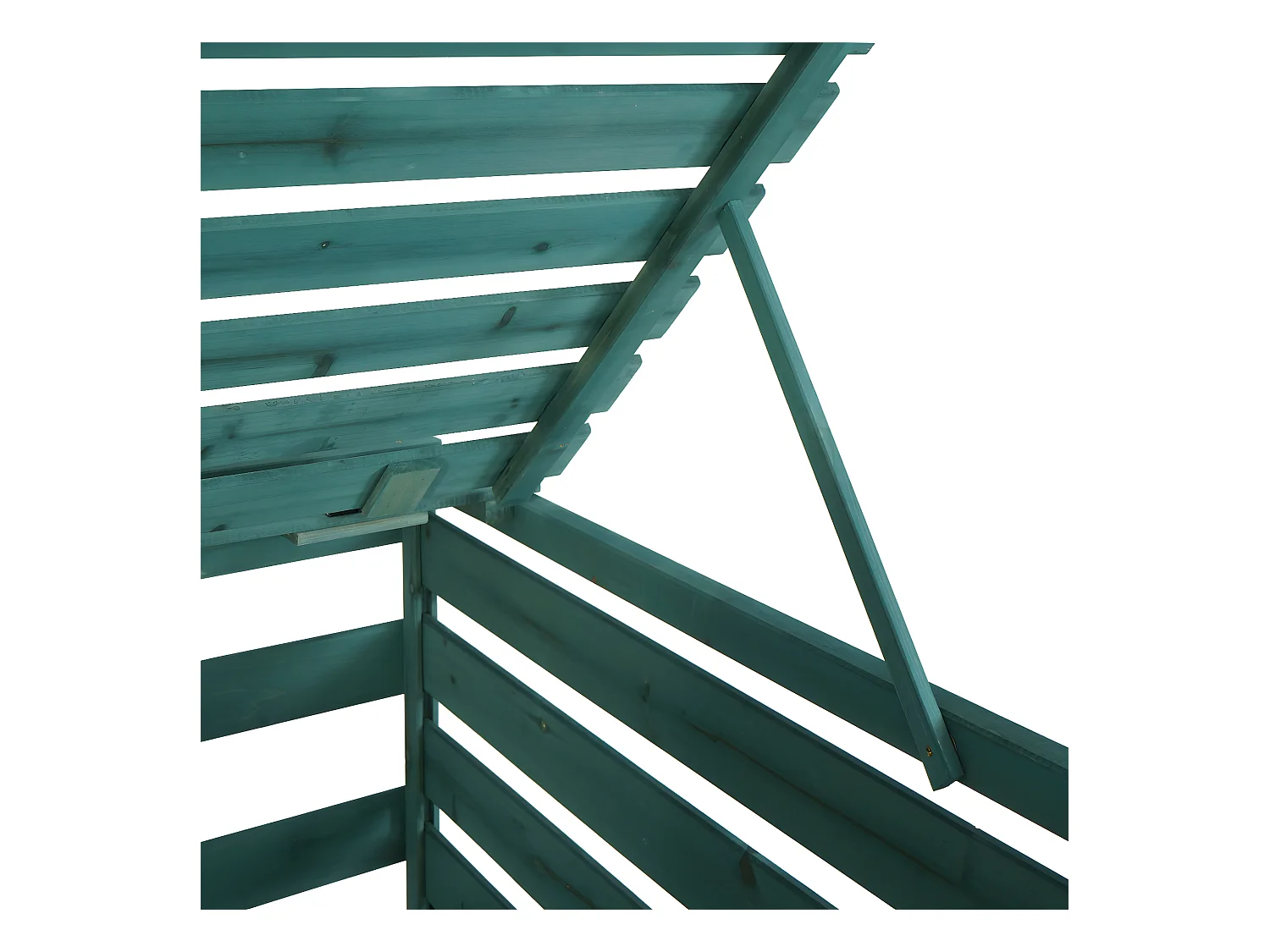 Bekleding voor 3/6-vaks vuilnisbak MCW-H62,  donkergroen