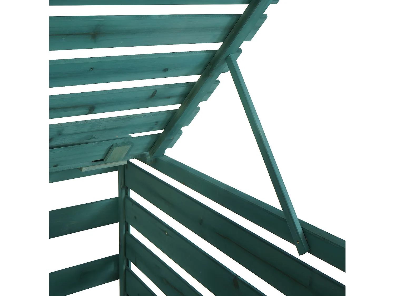 Bekleding voor 3/6-vaks vuilnisbak MCW-H62,  donkergroen