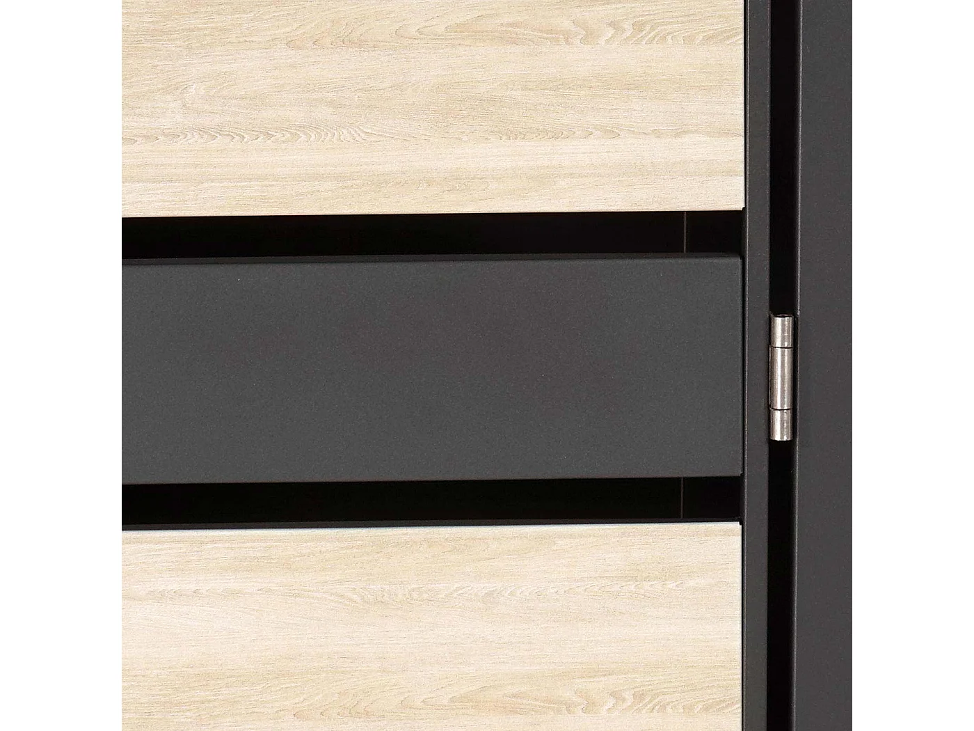 Cubo de basura MCW-J81 (1 unidad),  aspecto madera de haya