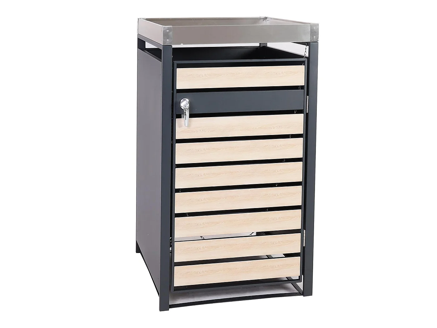 Wkład do kosza MCW-J81 (1 szt.),  wygląd drewna bukowego