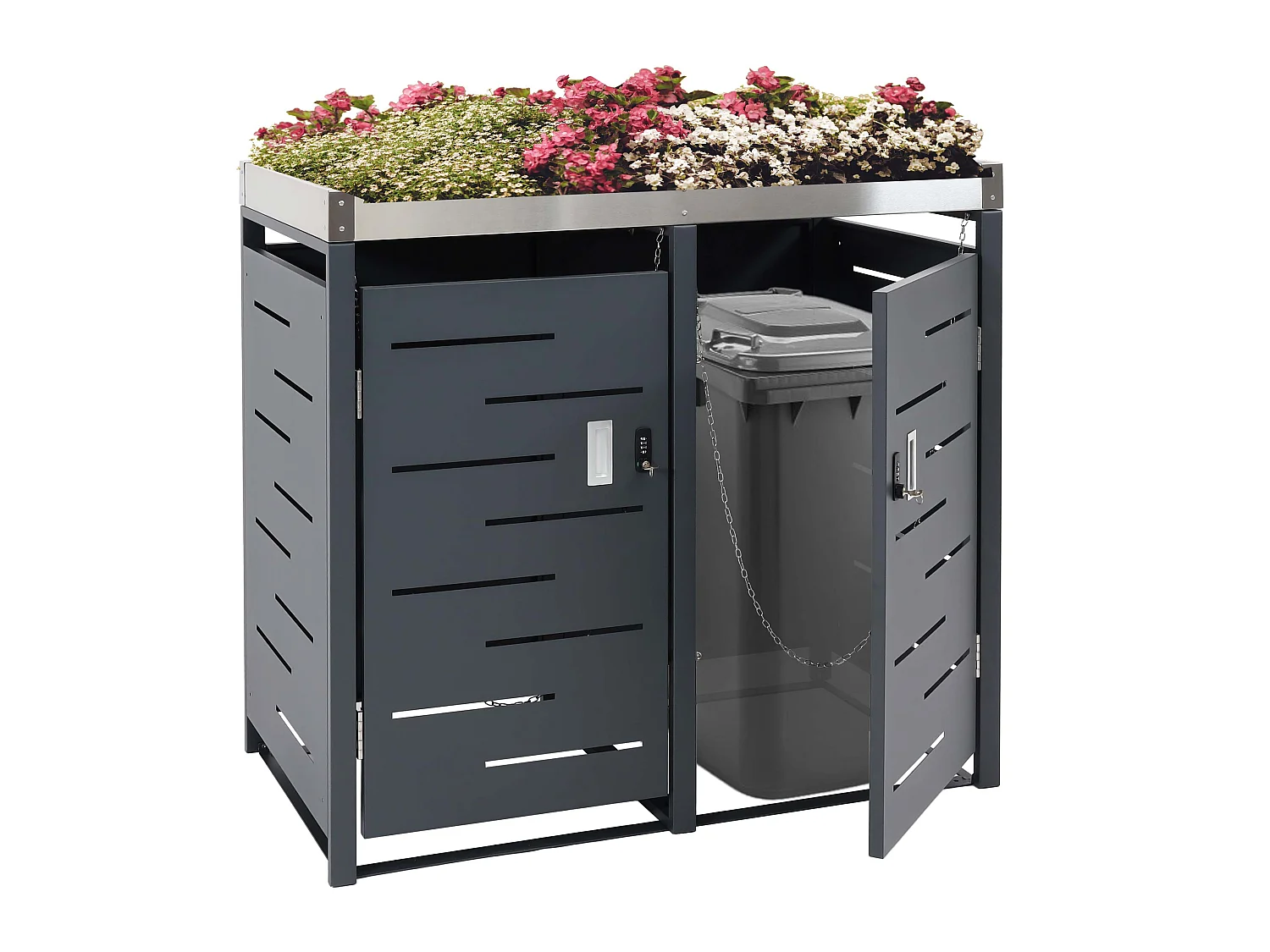 Revestimiento para 2 cubos de basura MCW-H40b