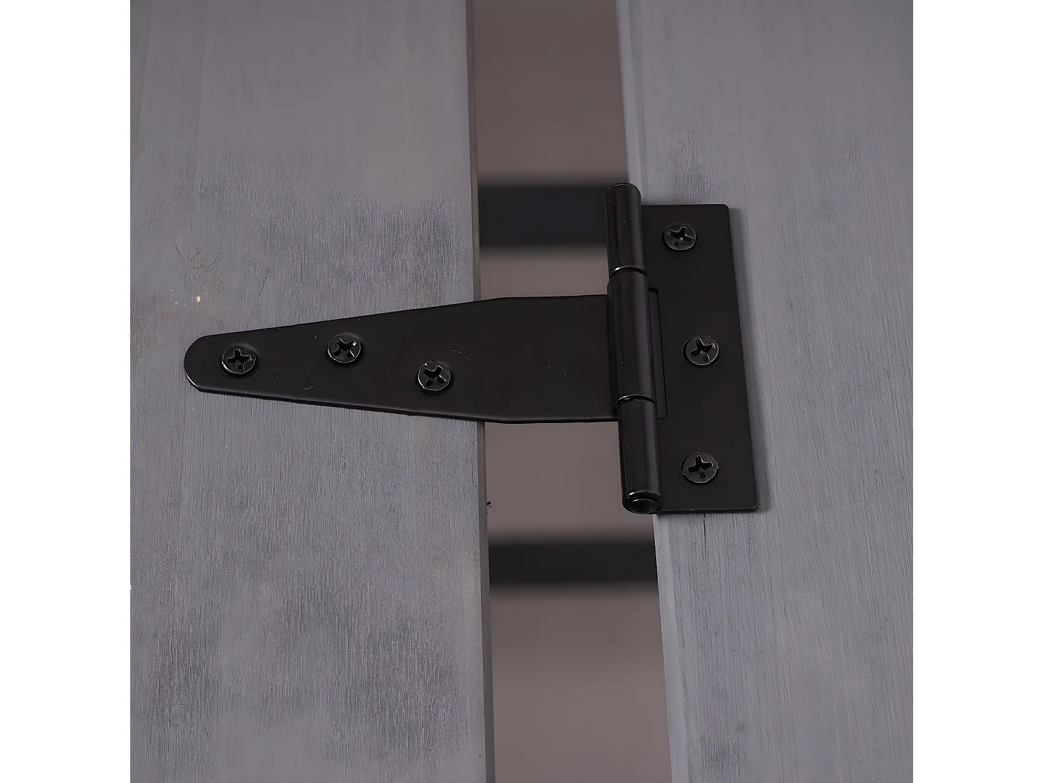 Cache-poubelle MCW-H62 pour 3/6 poubelles, gris clair