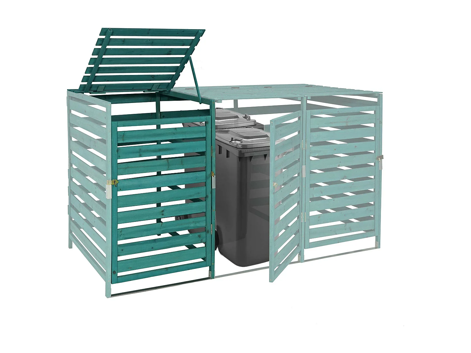 Extensión de la caja de basura MCW-H62,  verde oscuro