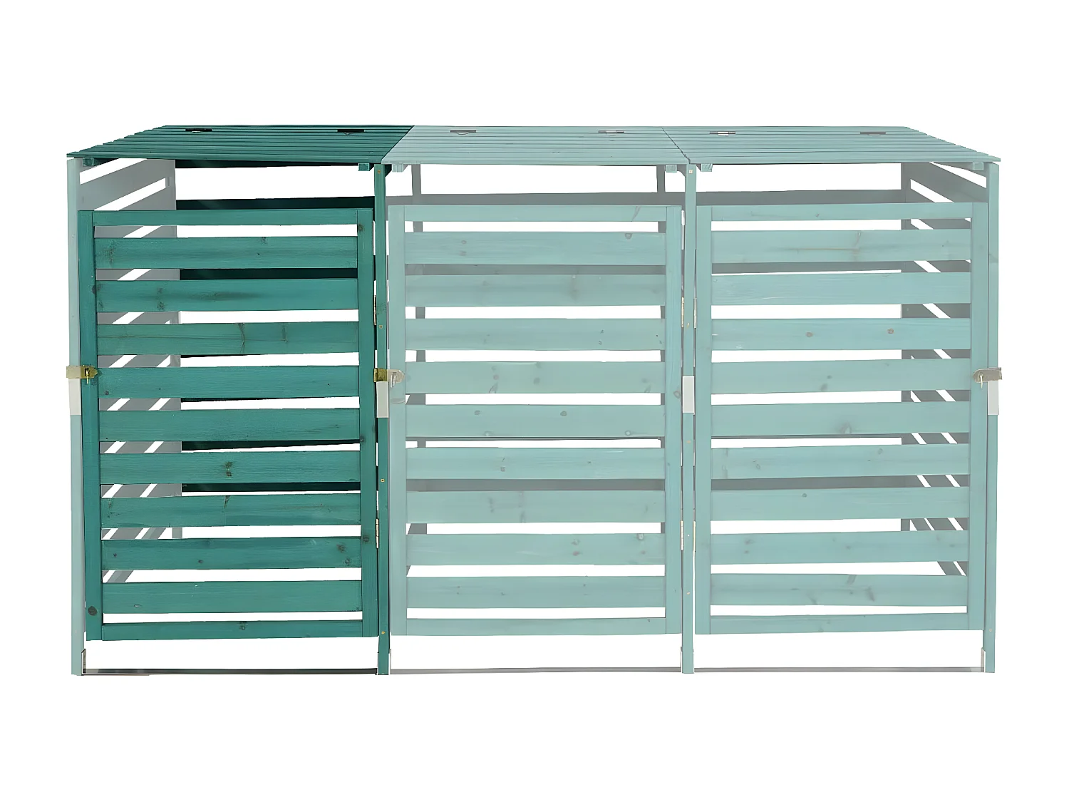 Extensión de la caja de basura MCW-H62,  verde oscuro