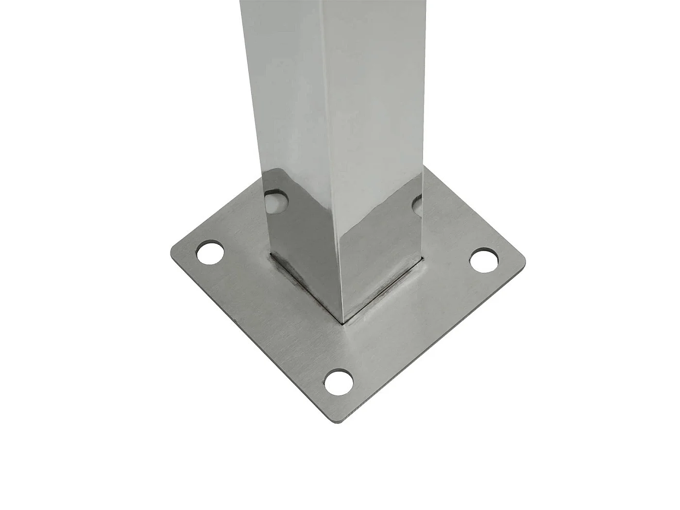 Clôture pour poubelles MCW-J55 Métal,  inox