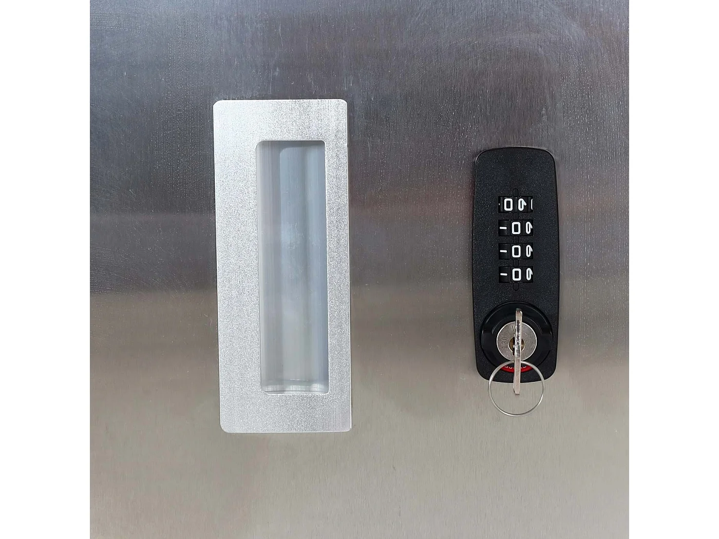 Affaldsspandbeklædning MCW-E83 (2 stk.),  rustfrit stål 38 kg