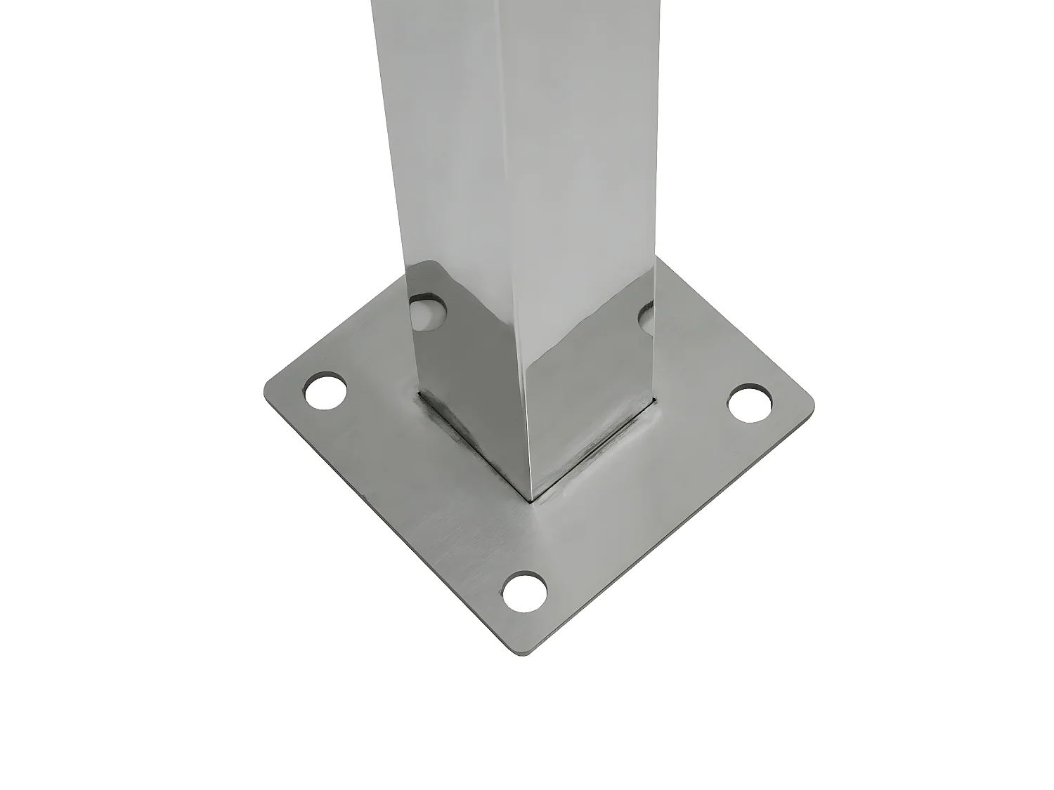 Valla para papelera MCW-J55,  acero inoxidable