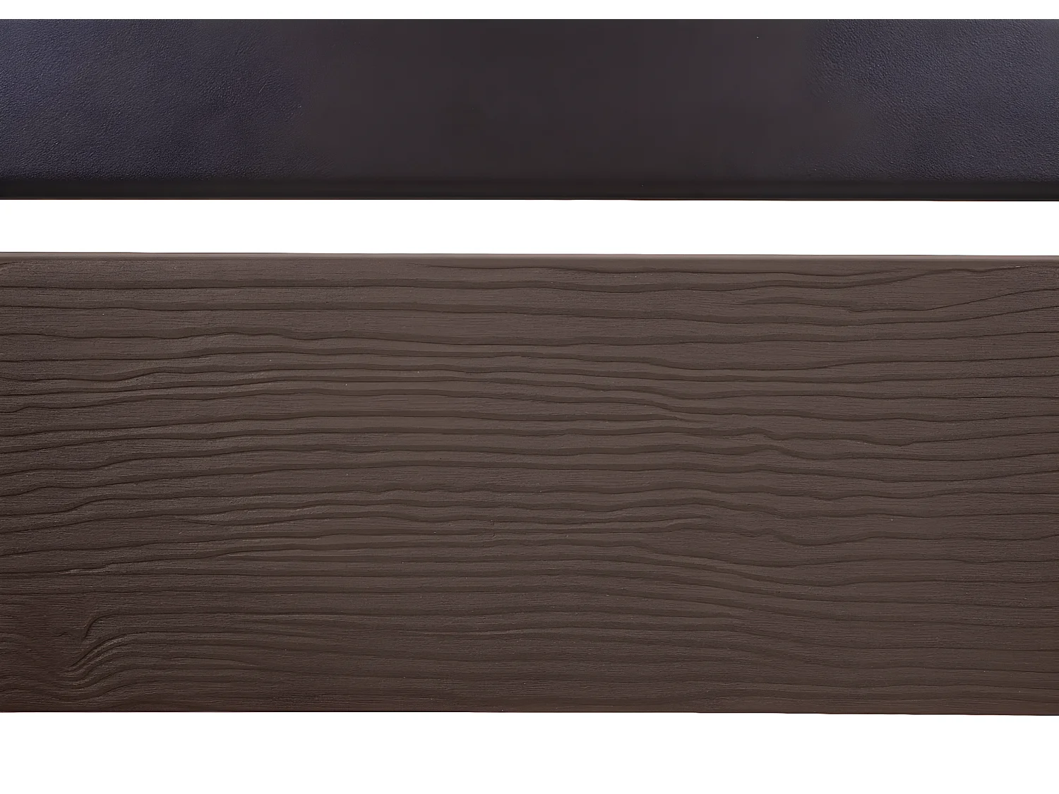 Clôture pour poubelles en aluminium MCW-K57,  marron