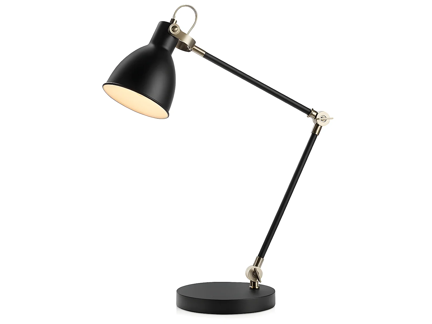 Lampe en métal noir mat House Markslojd