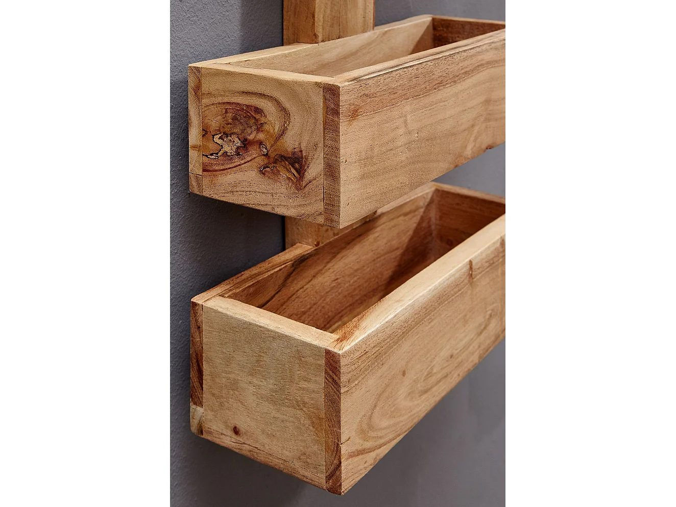 Porte Revues Bois Massif 30x72x10cm Porte Journaux Porte Brochures