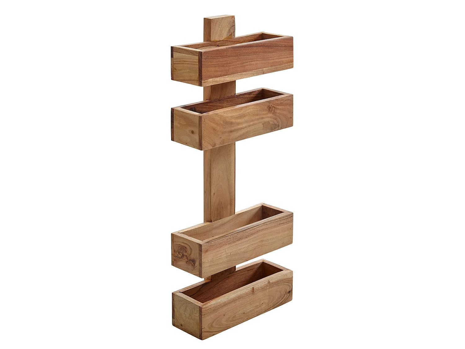 Porte Revues Bois Massif 30x72x10cm Porte Journaux Porte Brochures