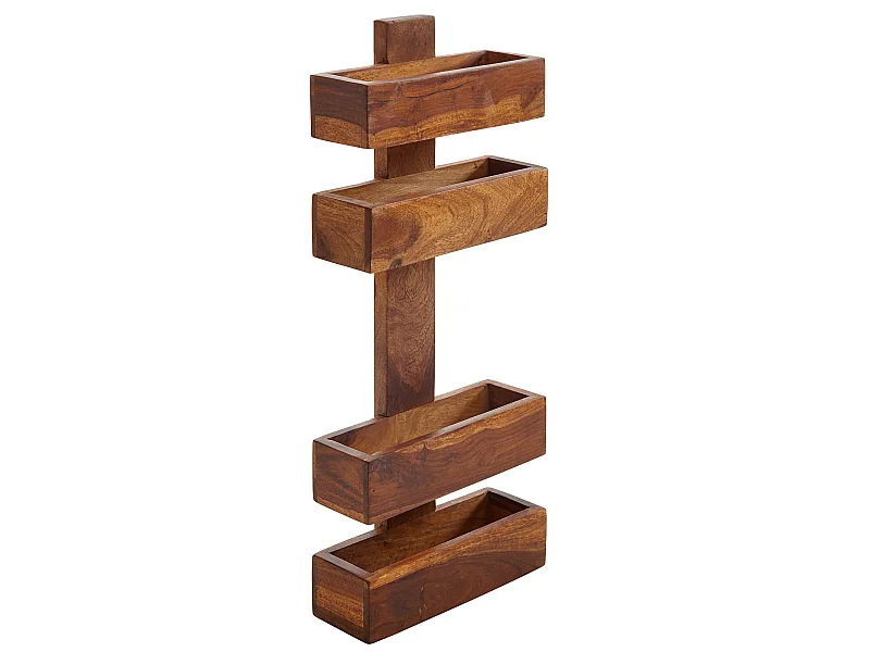 Zeitungsständer Massivholz Zeitschriftenständer Prospekthalter Landhaus