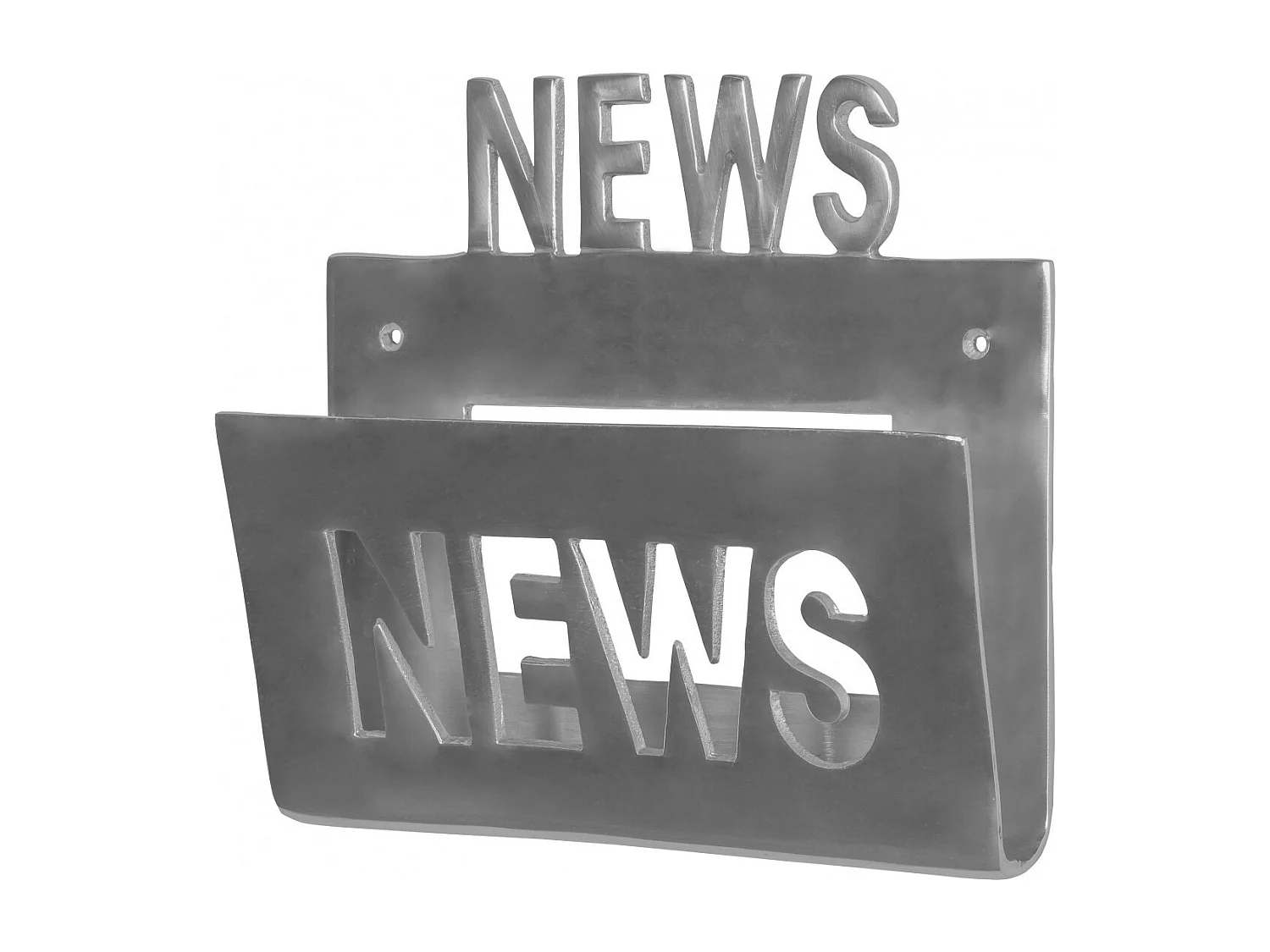 Zeitungsständer Wand Zeitungshalter Zeitschriftenhalter Alu-minium hängend