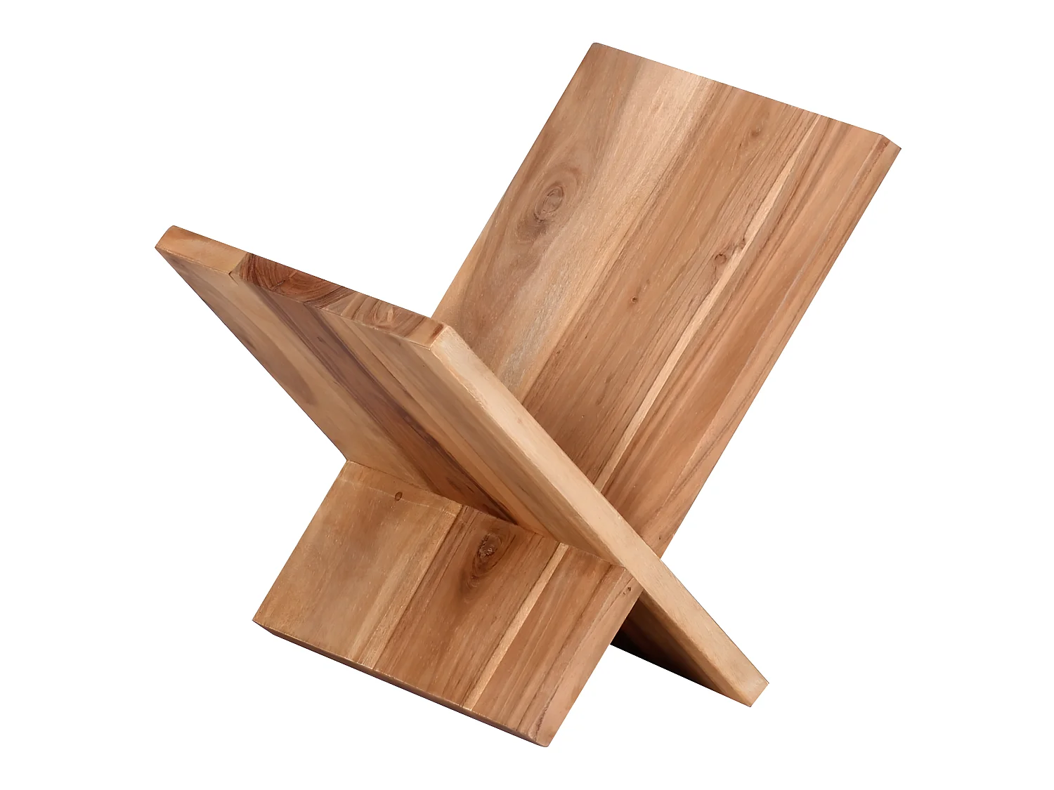 Porte Revues Bois Massif 29x31x28cm Porte Journaux Porte Brochures