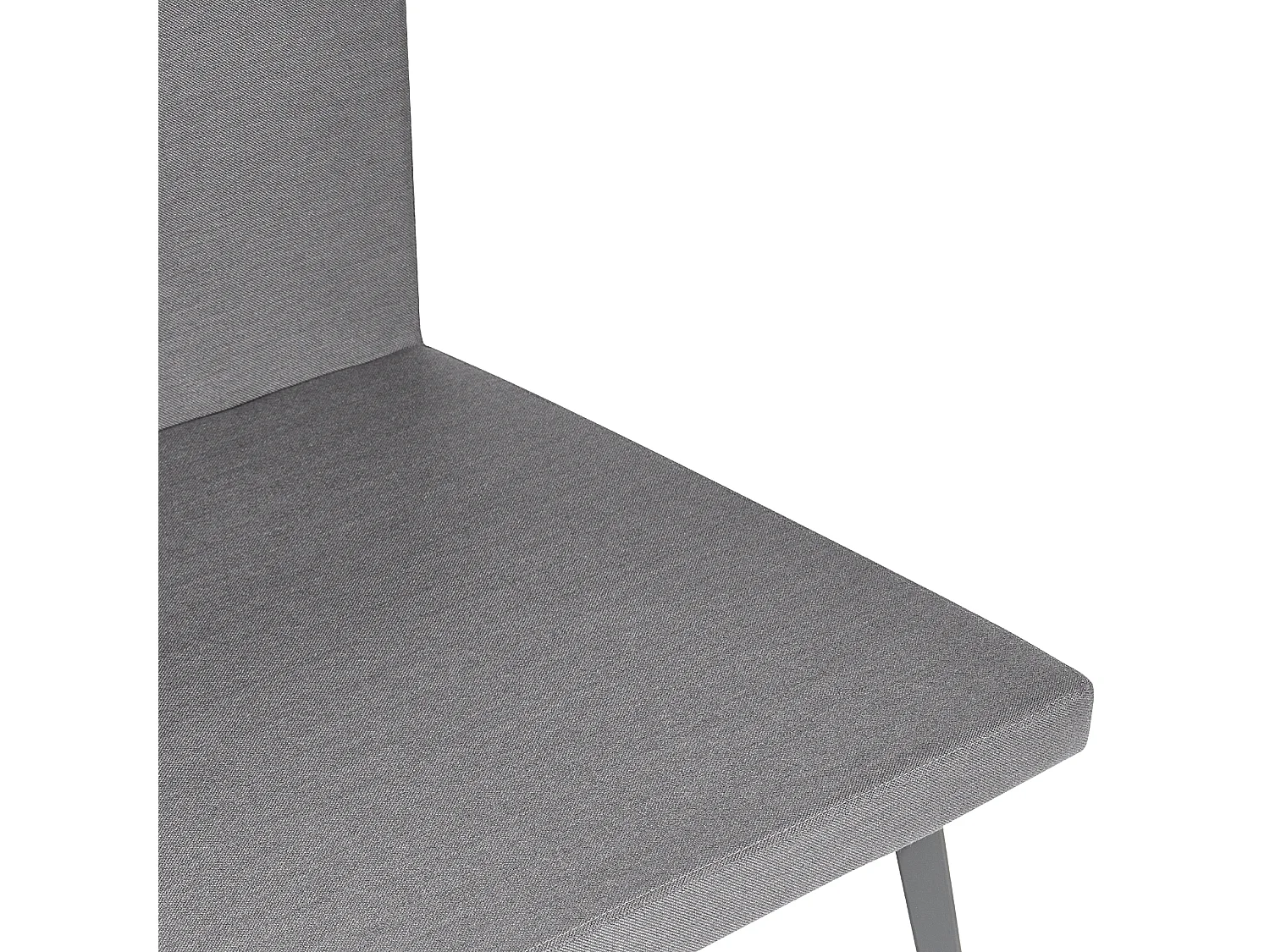 Modulares 3-Sitzer Garten Ecksofa grau recht seitig Wohnlandschaft L-Form Modern Loretello