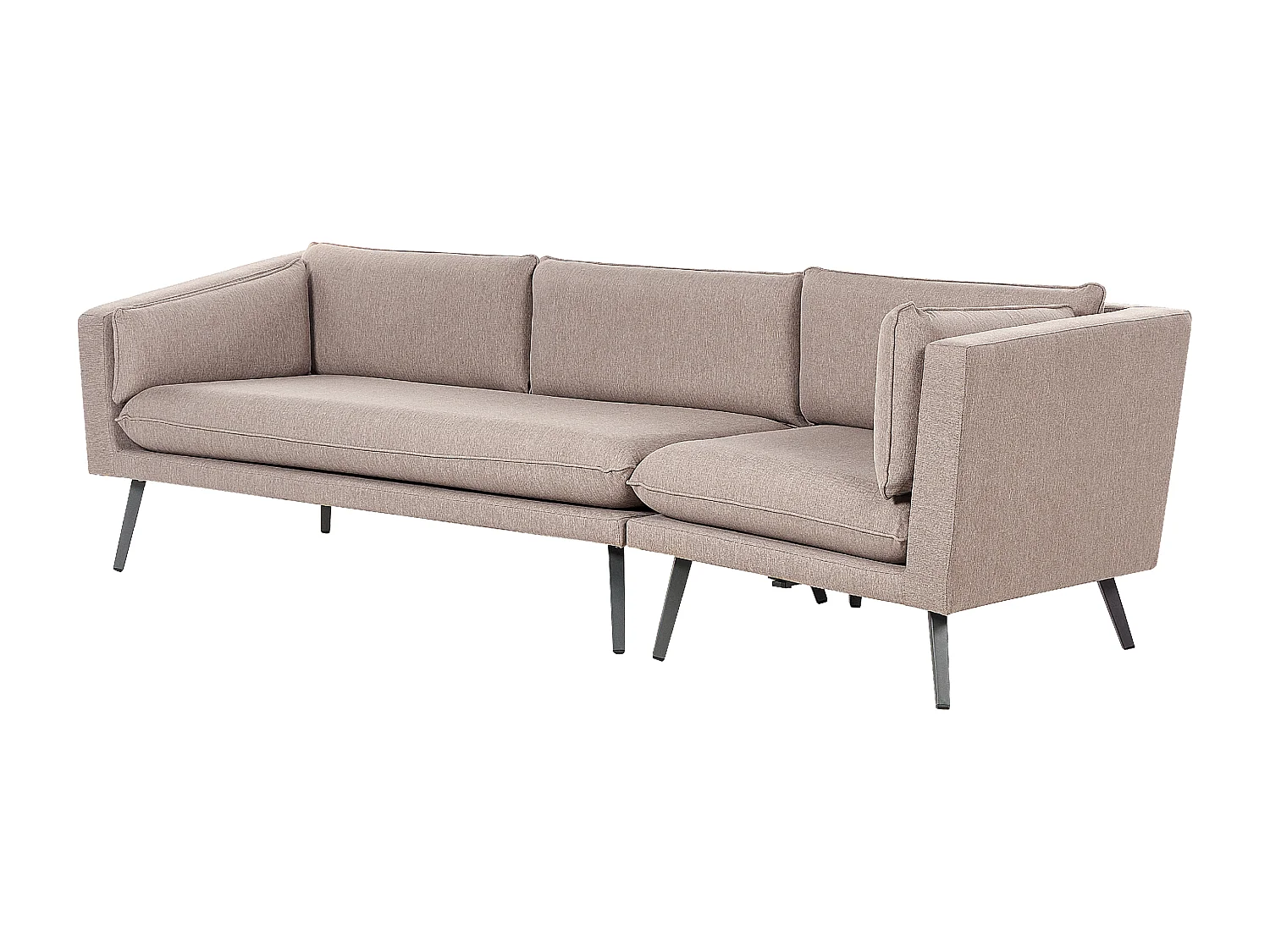 Canapé de jardin 3 places LORETELLO Côté droit Beige