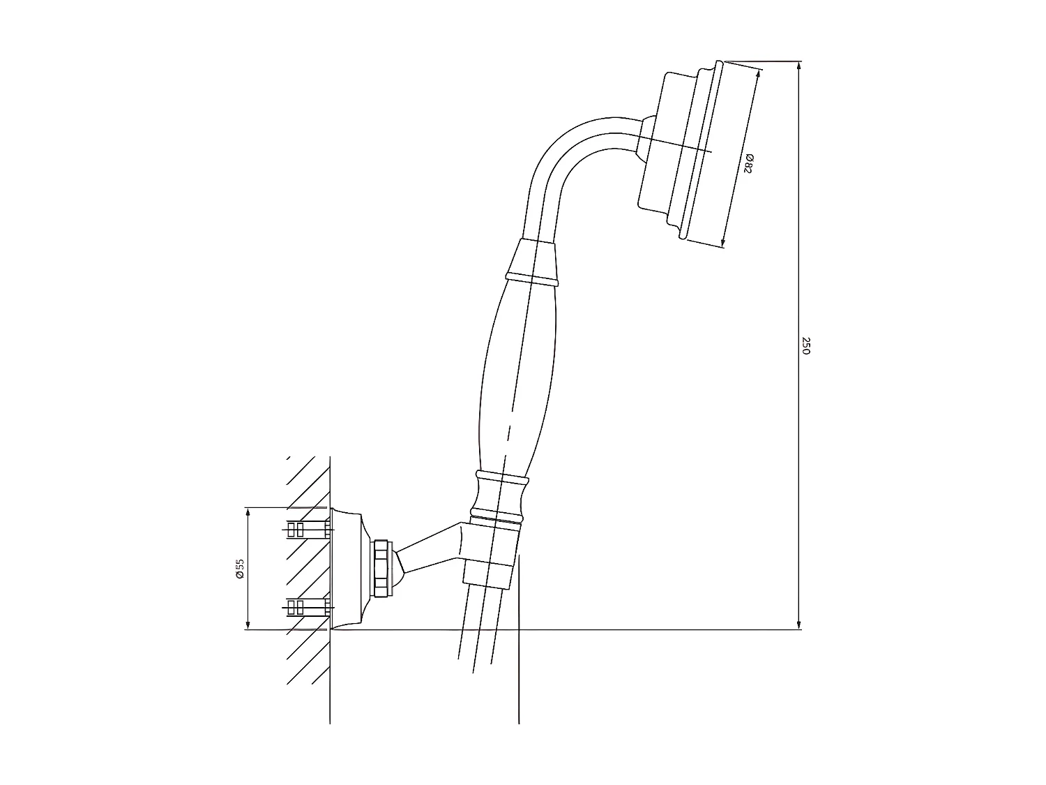 Set De Douche Spot Armance couleur : Chrome