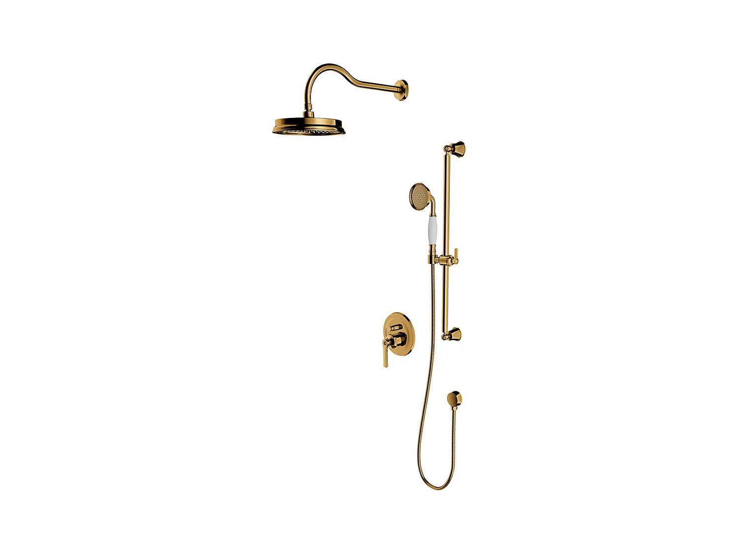 Ensemble de douche en ARMANCE encastrable  or