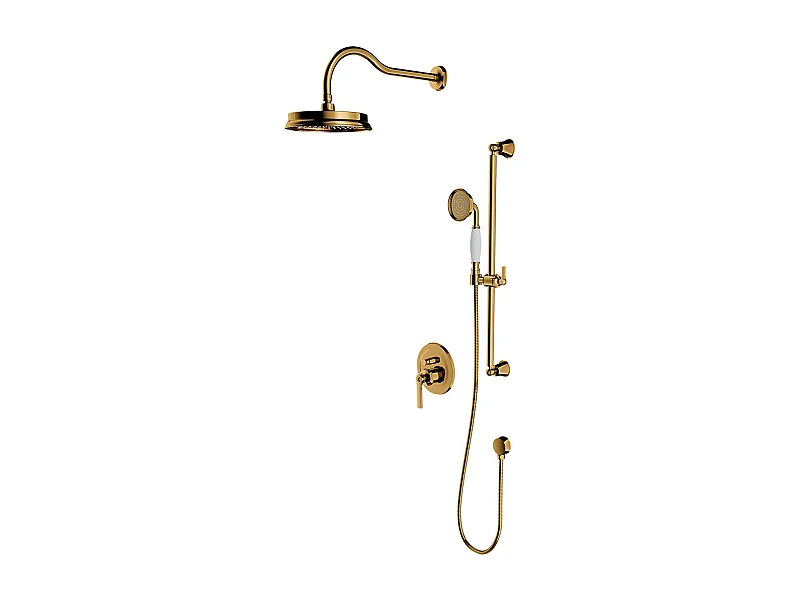 Ensemble de douche en ARMANCE encastrable  or
