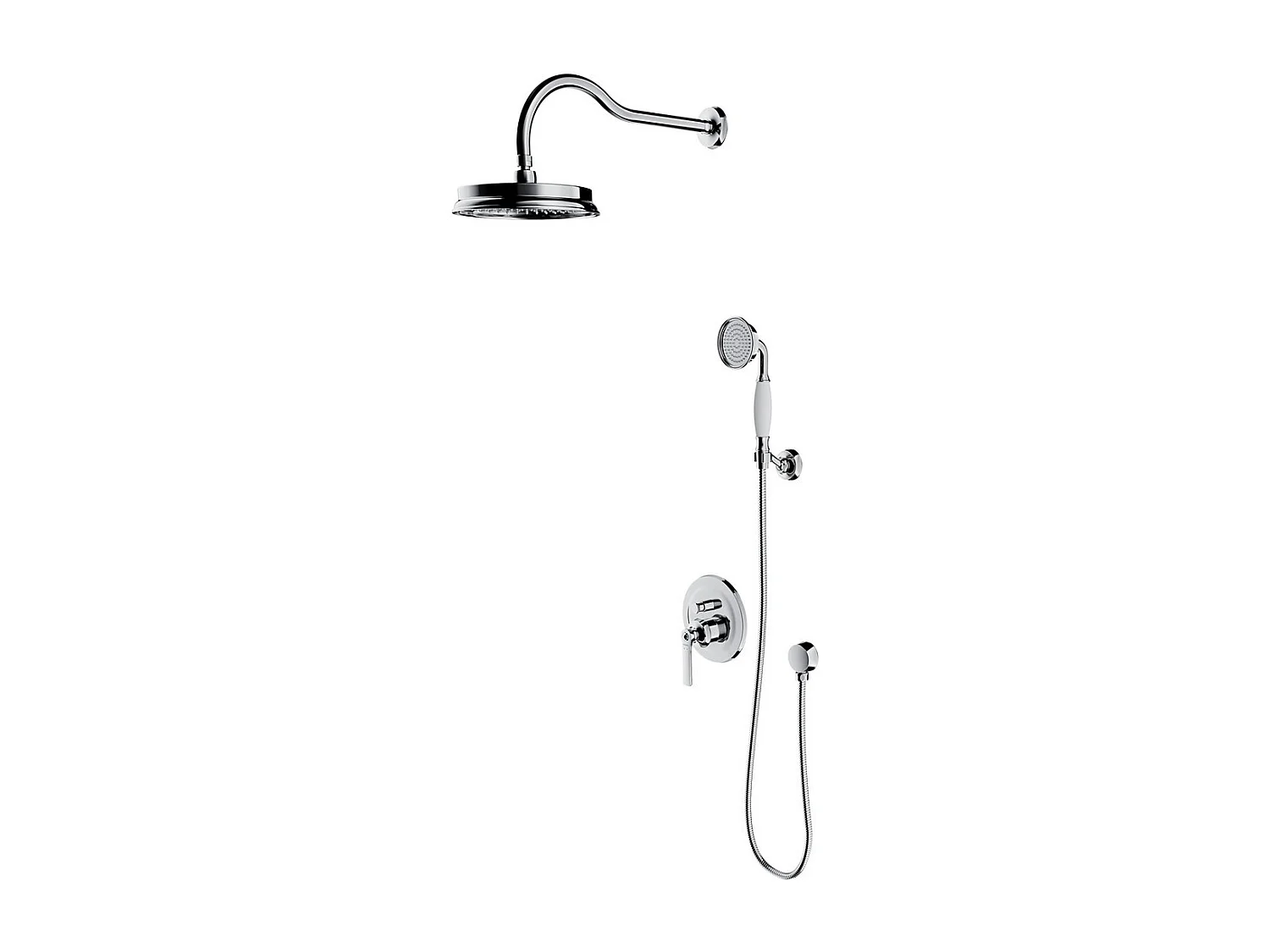 Colonne de douche  ARMANCE encastrable chrome