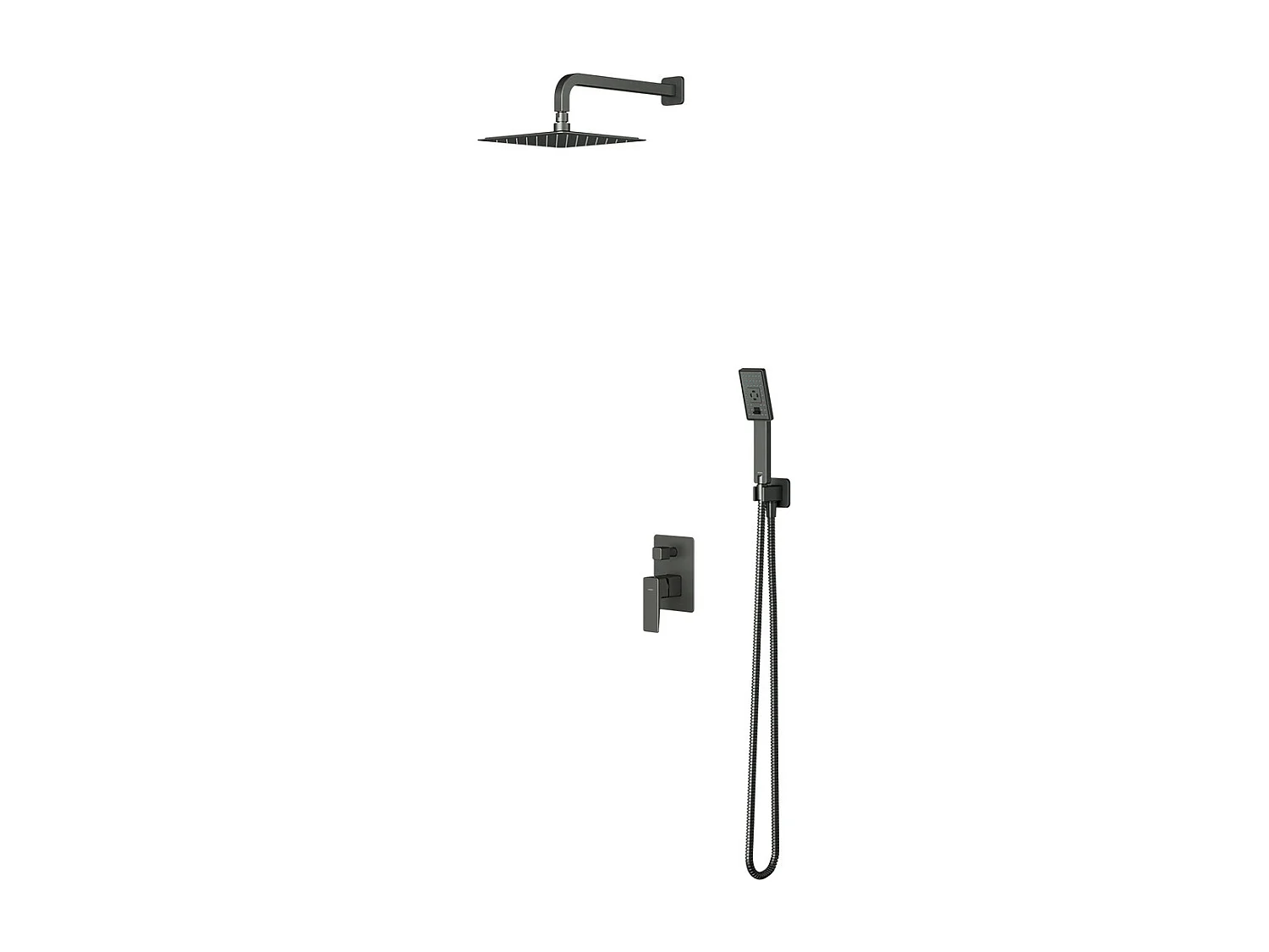 Colonne de douche PARMA encastrable  graphite