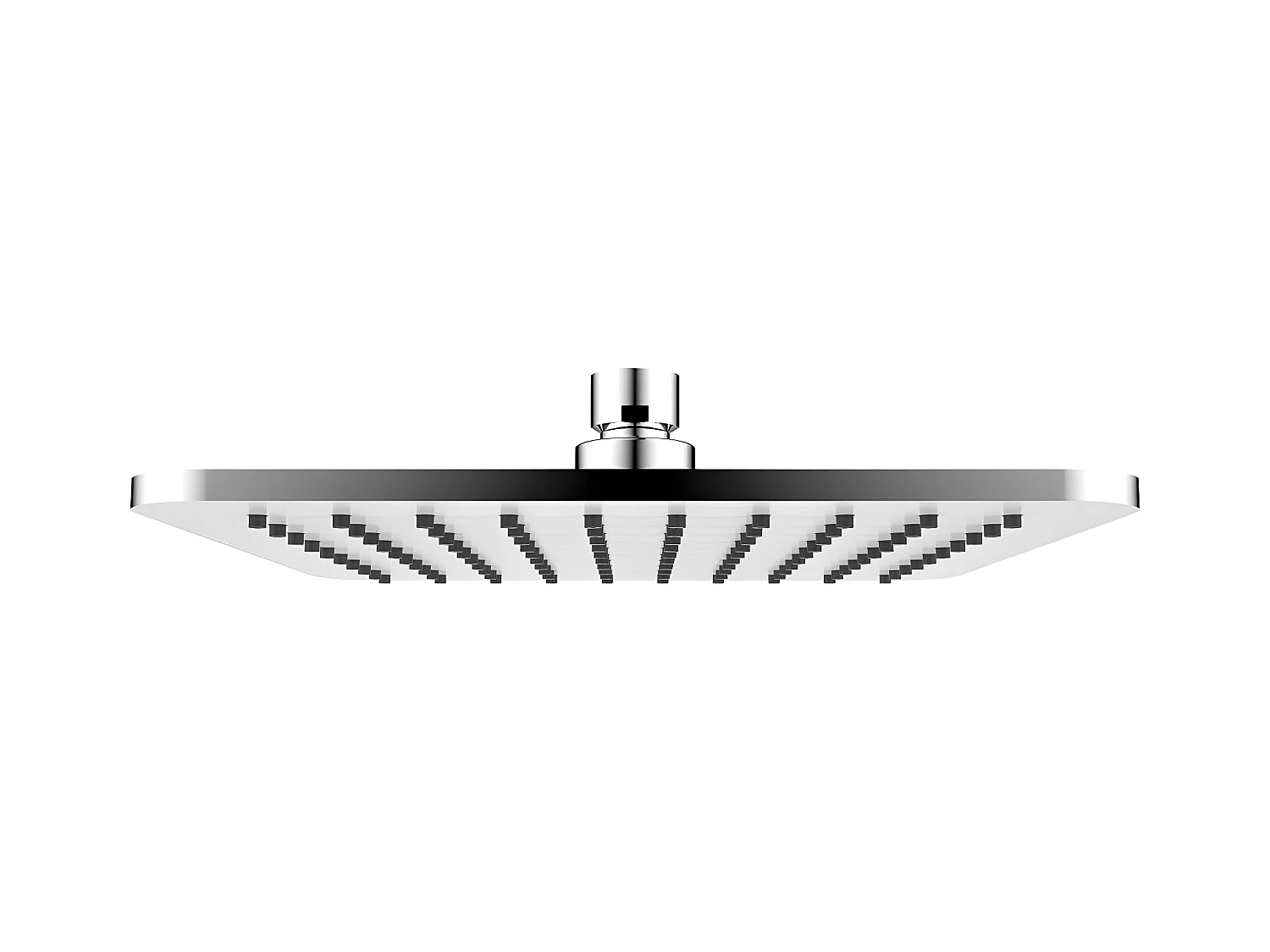 Colonne de douche thermostatique  PARMA encastrable chrome/blanc