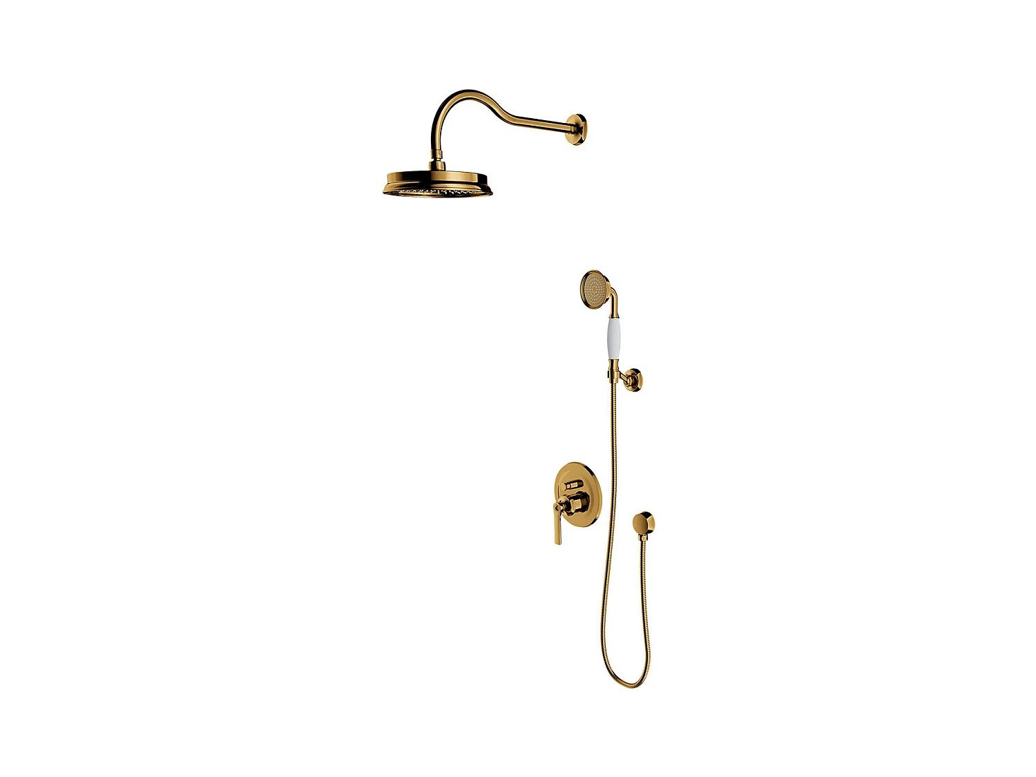Colonne de douche  ARMANCE encastrable or