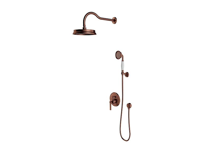 Colonne de douche ARMANCE encastrable cuivre antique