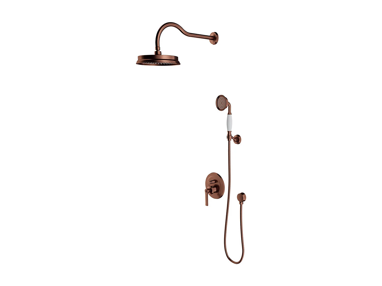 Colonne de douche ARMANCE encastrable cuivre antique