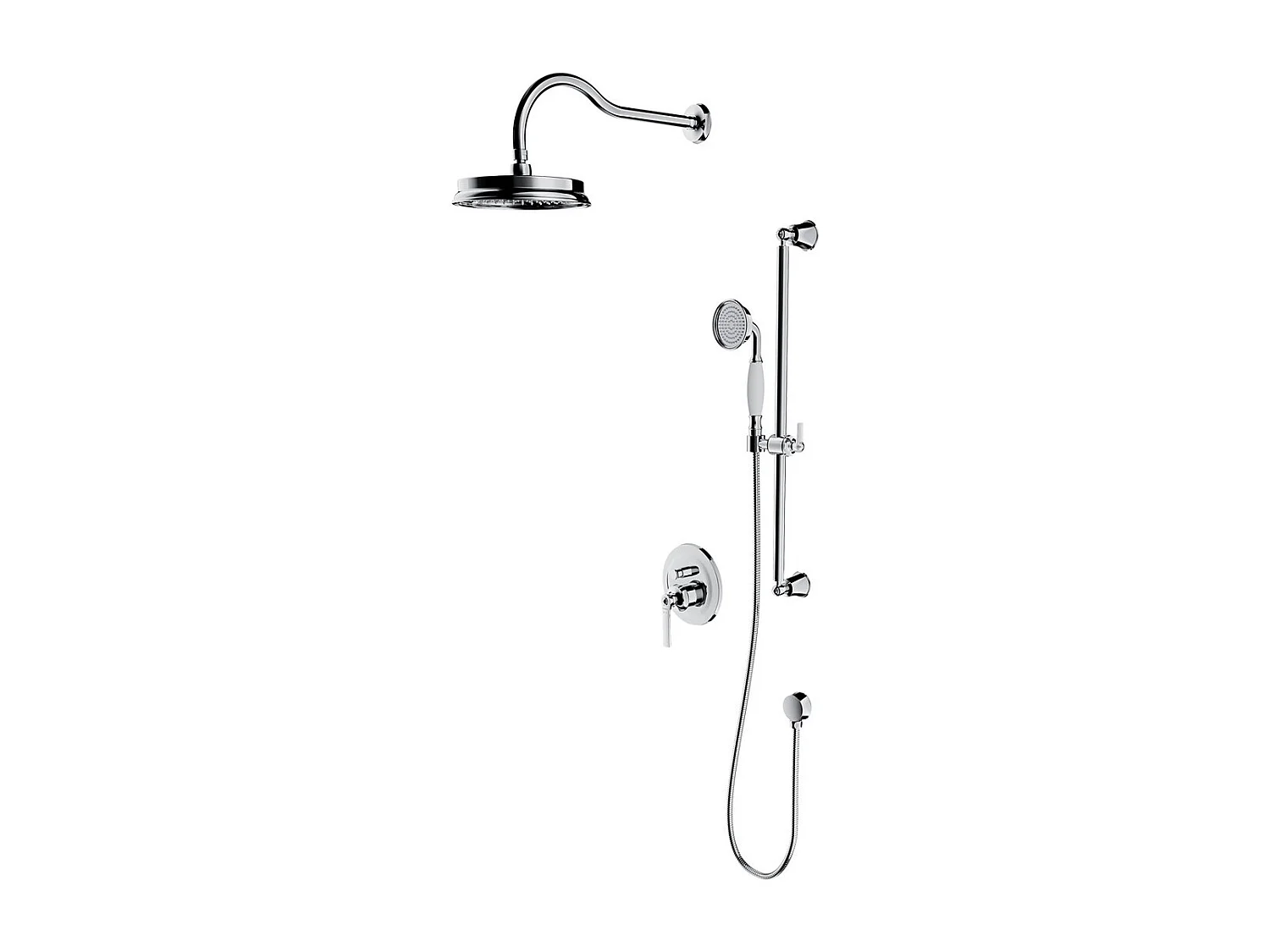 Colonne de douche ARMANCE encastrable chrome
