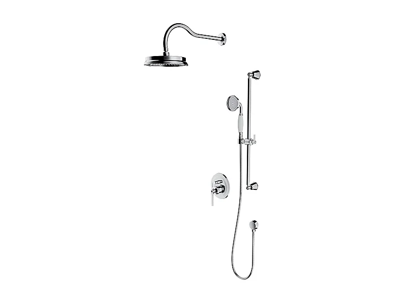 Colonne de douche ARMANCE encastrable chrome