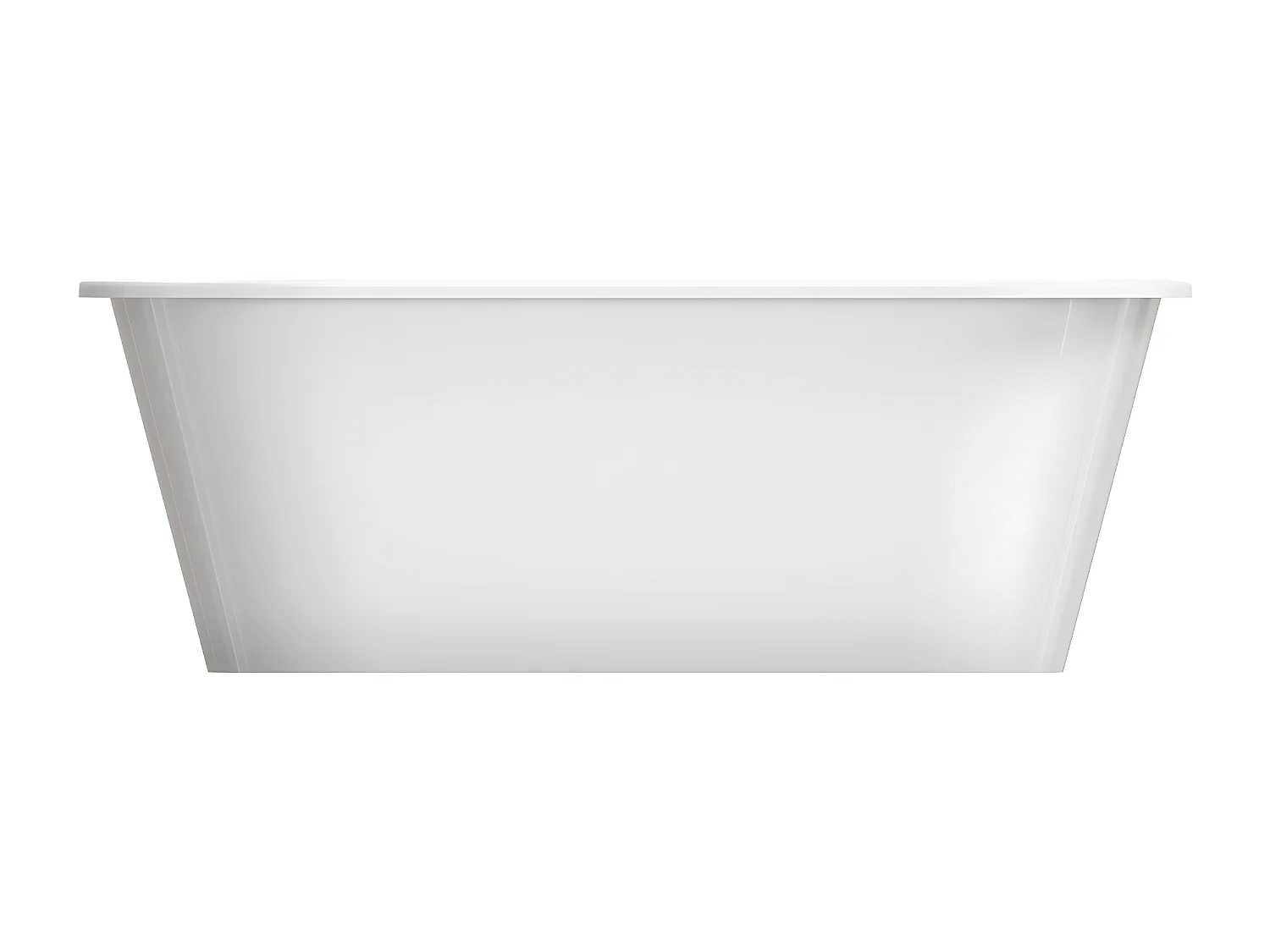 baignoire îlot OMNIRES PARIS M+  156X79 CM  couleur : blanc  finition : brillant