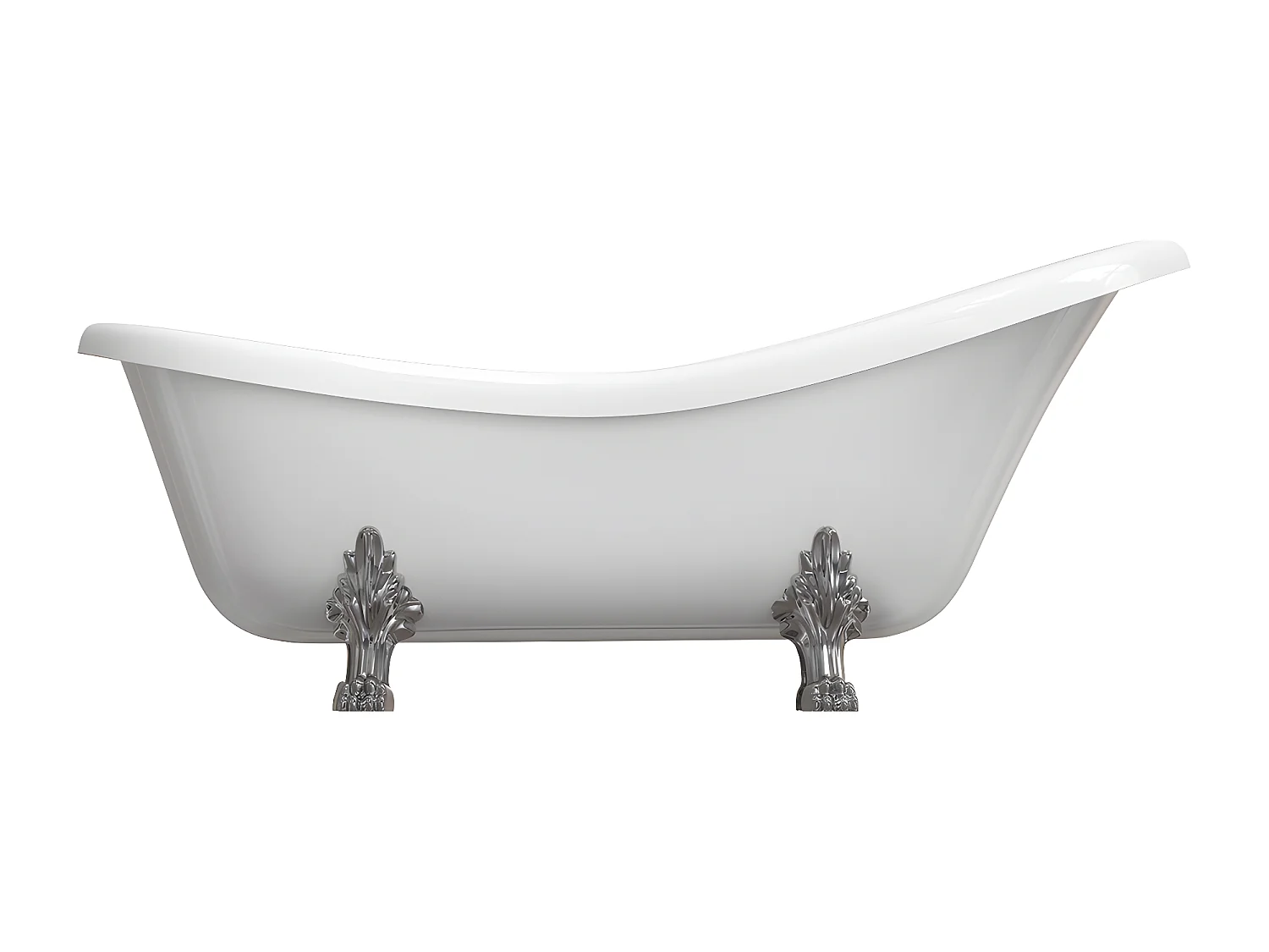 Baignoire îlot OMNIRES ATENA M+  175X82 CM  couleur : blanc  finition : brillant