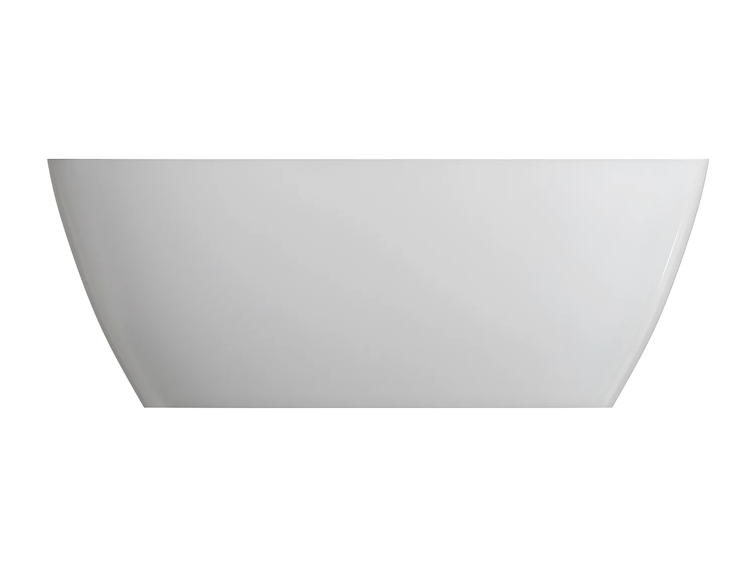 baignoire îlot OMNIRES SIENA M+  161X81 CM  couleur : blanc  finition : brillant